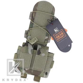 

KRYDEX MK2 Tactical GPNVG-18 Battery Pouch Counterweight Battery Box For Combat Helmet Accessory Storage Retention System MC