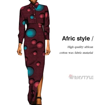 

2020 Africa short skirt African dress African Print Dresses for Women Bazin Dress Traditional African Clothing dress womenWY7497