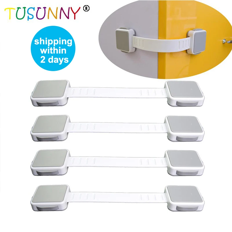 TUSUNNY 1PC/3PCS Baby Safety Protection baby safety door locks cabinet locks multi use latch child safety lock