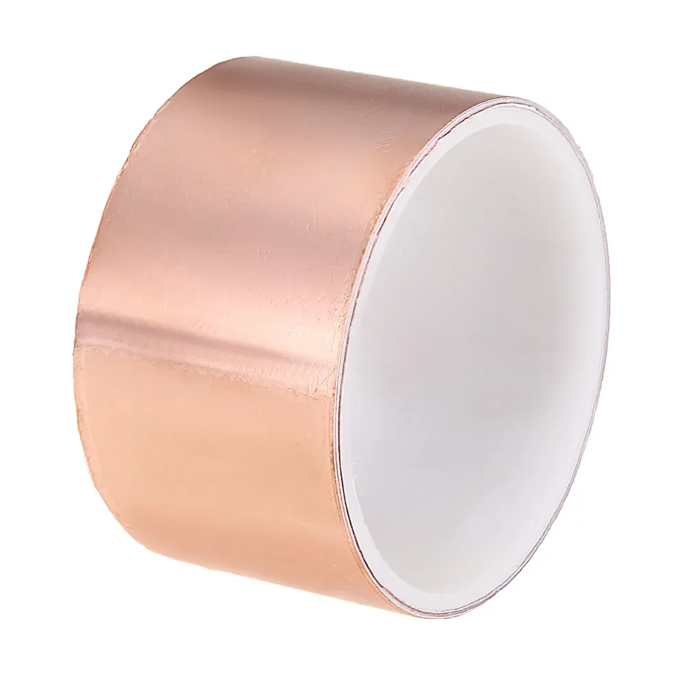 50mm x 1.8M Guitar Shielding Copper Foil Conductive Tape Adhesive Barrier
