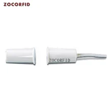Sensor de janela de porta com fio, sensor embutido de contato magnético de alarme de segurança para casa RC-36