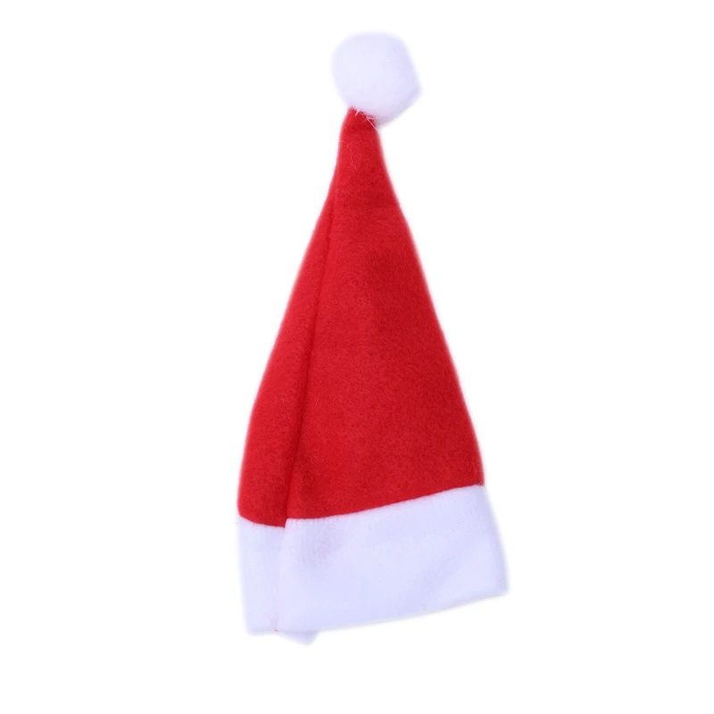 

24 x Christmas hats for 6cm Santa Claus coat doll hat Christmas hat Advent calendar