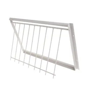 

Pigeon Door Metal Wire Bars Frame Entrance Trapping Doors Loft Animal Birds Supplies Catching Bar Entry Curtain Removable M0XD