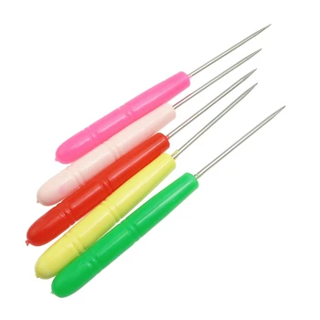 

10PCS Leather Tent Canvas Shoes Hand Sewing Awl Tools Leather Crochet for DIY Handmade Leathercraft Needle Tool Accessory