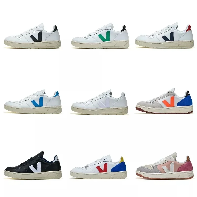 Кроссовки Veja женские/мужские спортивные Вулканизированная подошва дышащие