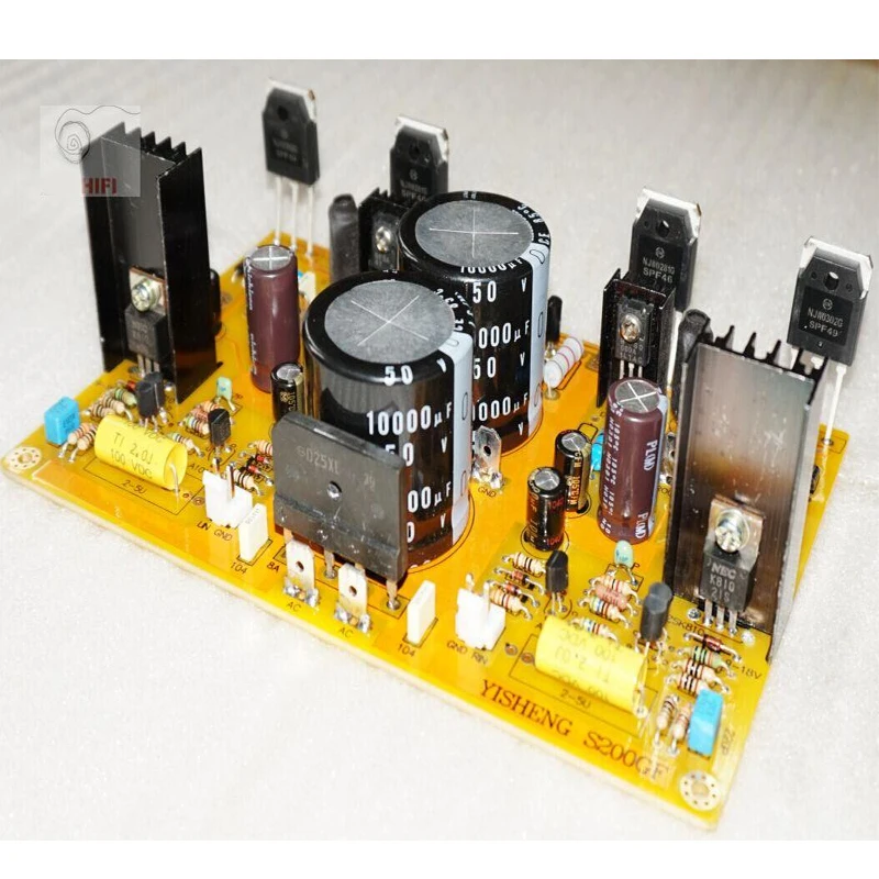 Плата усилителя KYYSLB AC40V ~ 75 в 100 Вт * 2 NJW0281G NJW0302G S200GF Дискретная высокой мощности Hi-Fi