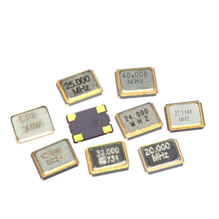 

5PCS 5032 active crystals SMD patch 4 feet 4 m, 6 m, 8 m 10 m 12/16/20/24/25 27 50 MHZ