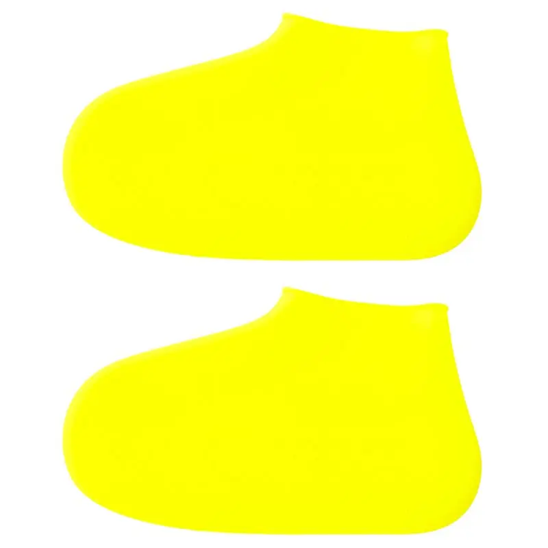 Силиконовые чехлы для обуви Водонепроницаемые Многоразовые Нескользящие дождевые Чехлы для обуви для мужчин и женщин A69C