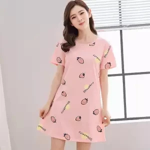 Nightdress Толстые коралловые теплые фланелевые женские пижамные комплекты осень зима с длинным рукавом мультфильм пижамы Женская домашняя одежда для девочек - Цвет: Nightdress