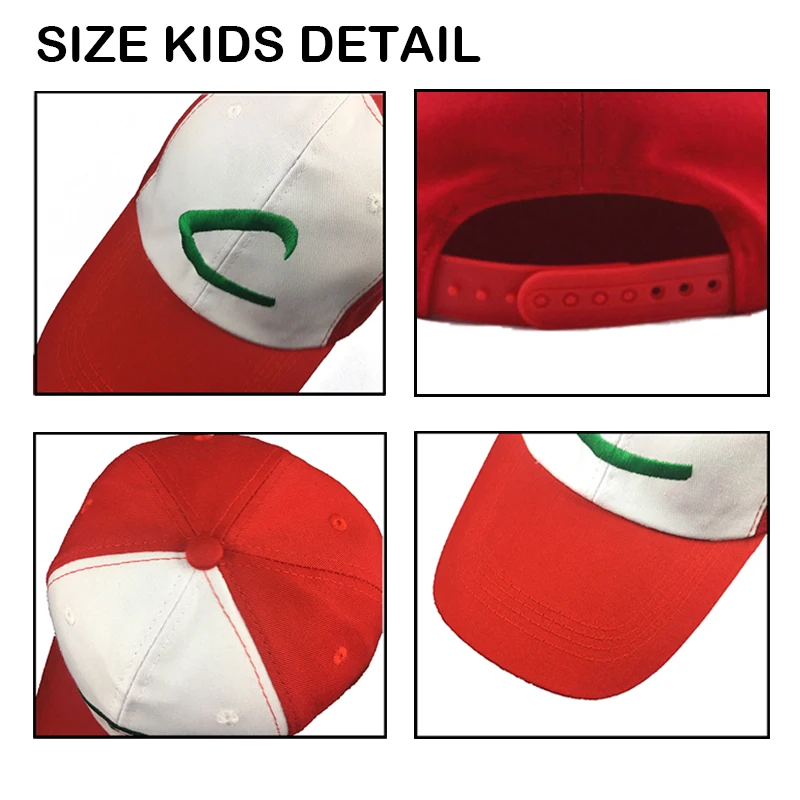 Cosplay&ware Anime Pocket Monster Women Ash Ketchum Unisex Adult Cosplay Costumes Mens Hats Pokemon Adjustable Curved Kids Visor Baseball Cap -Zentai shop online Hf1e8c79041854db0b678b33be211bf3fG.jpg