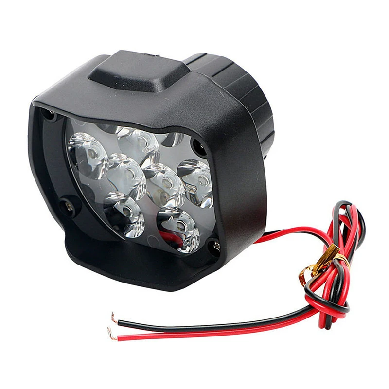 

Motorcycle Headlight Mirror Mount Fog DRL + Switch 2Pcs Spotlight Universal 6LED