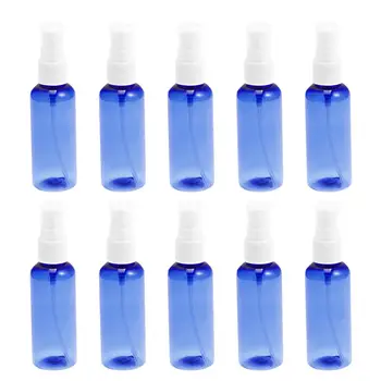 

10pcs Makeup Spray Lution Bottle Blue Light Avoid Fine Portable Creative Spray Bottle