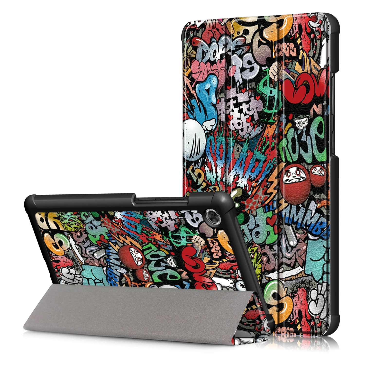 1 Планшетный чехол для lenovo Tab M8 TB-8505F TB-8505X защитный чехол из искусственной кожи чехол - Цвет: 1