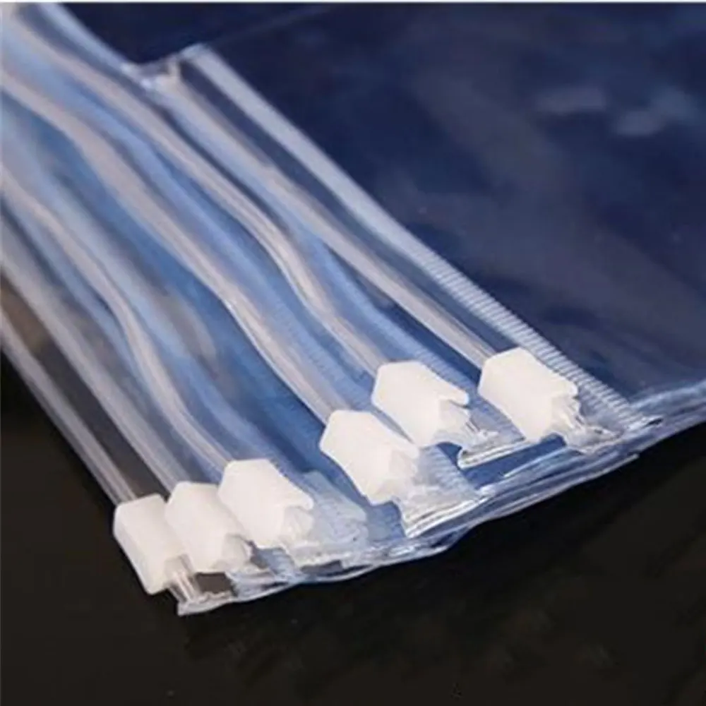 10PCS/LOT Small Plastic Zip Lock Bag Thick Clear Zipper Jewelry Packaging Bag Mini Zip Lock Storage Bags 9x13cm 10x10cm 11x11cm 5