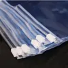 10PCS/LOT Small Plastic Zip Lock Bag Thick Clear Zipper Jewelry Packaging Bag Mini Zip Lock Storage Bags 9x13cm 10x10cm 11x11cm 5