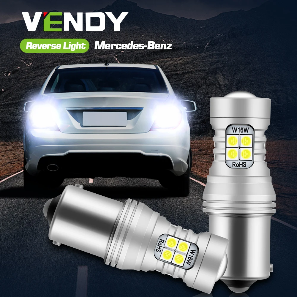 

2x LED Reverse Light Canbus P21W BA15S For Mercedes Benz Viano W639 Vito W638 Citan W415 Sprinter B909 B905 B904 B903 B907 B910