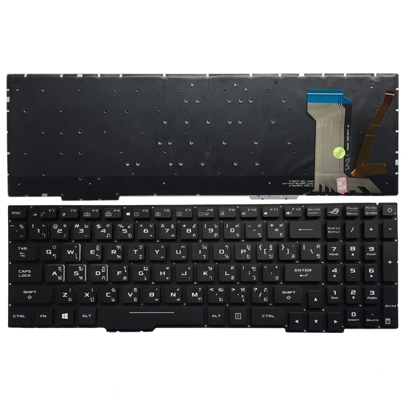 Тайская Клавиатура для ноутбука ASUS GL753 GL753V GL753VE GL753VD TH с подсветкой | Компьютеры и