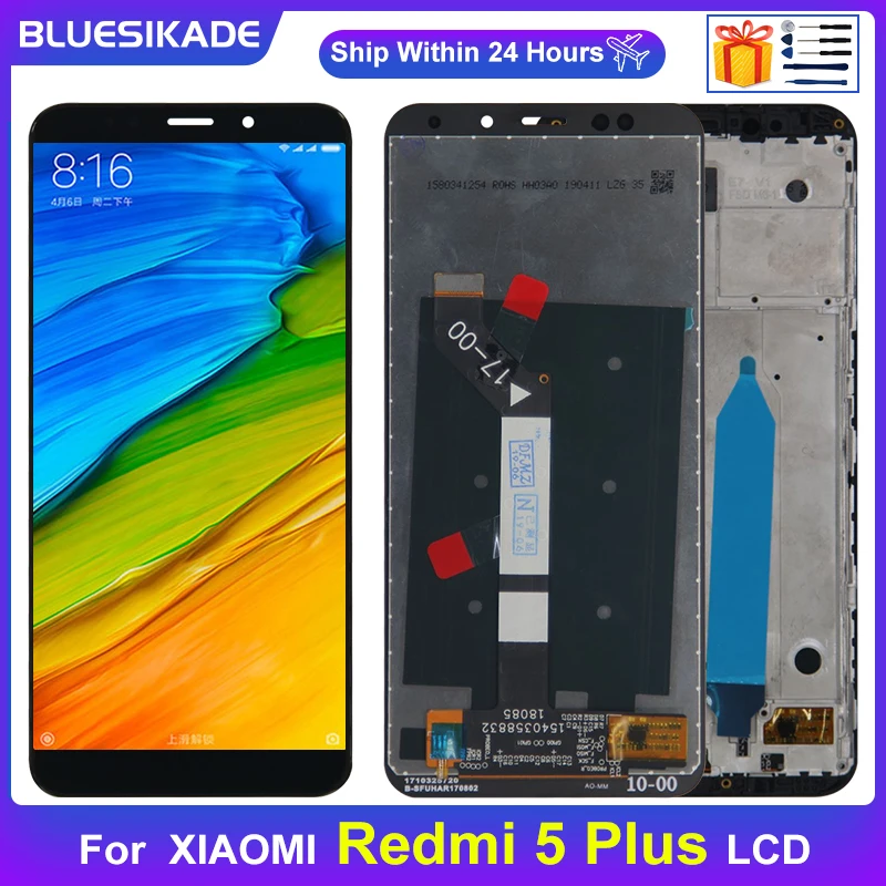 ЖК-дисплей 5 99 дюйма для Xiaomi Redmi Plus сенсорный экран дигитайзер запасные части MEG7 MEI7