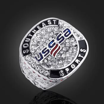 

accessories wholesale and wish for the new Europe and the United States food hot style letters USSSA man ring