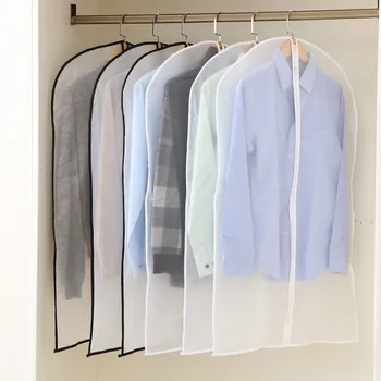 

Dustproof Cloth Cover Bags Transparent Wardrobe Storage Bag Dust Cover Clothes Protector Garment Suit Coat Dust Cover