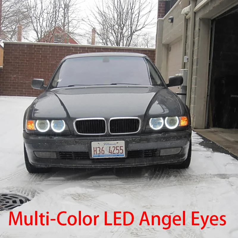 HochiTech сверхъяркая разноцветная RGB лампа для BMW E36 E38 E39 E46 3 5 7 серия ксеноновая фара