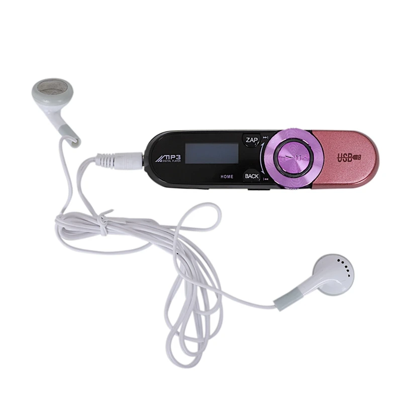8GB USB Disk Pen Drive USB LCD MP3 Player Recorder FM Radio mini SD / TF