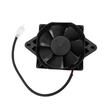 

Parts Cooling Fan Assembly Rotating Replacement Motorcycle Radiator 12V