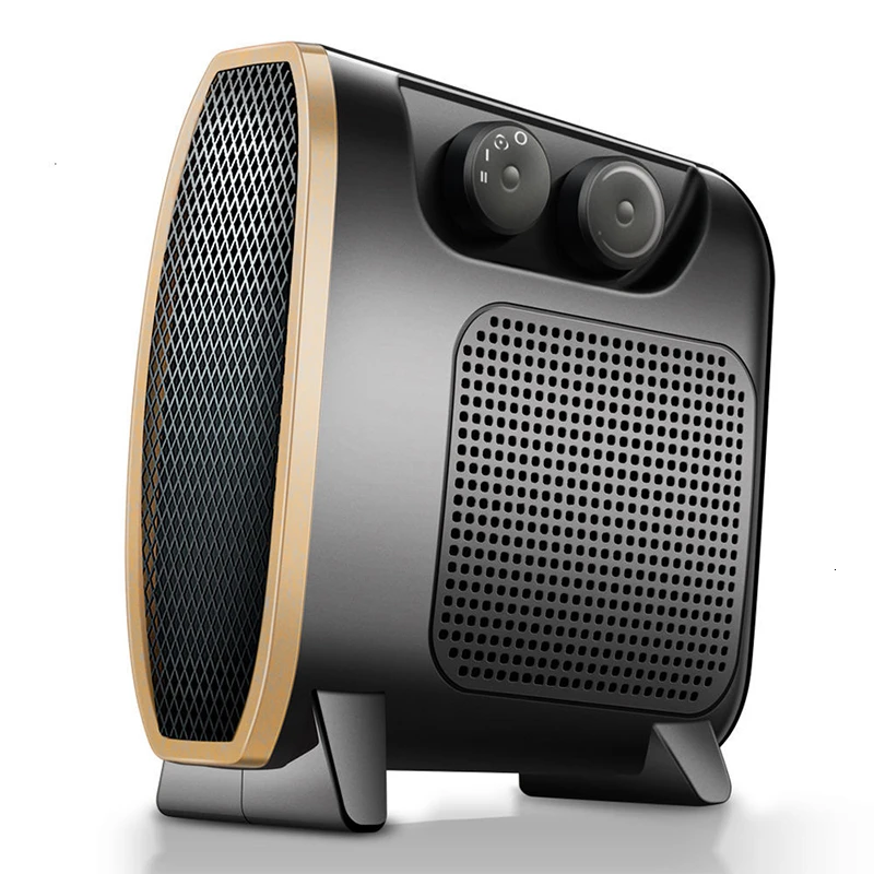 Kopen Draagbare Kantoor Fan Heater Mini 1500W Elektrische Infrarood Verwarming Elektrische Thuis Heater Air Warmer Stille convector Handige Heater