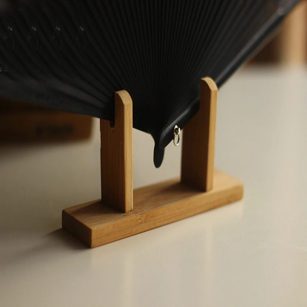 Folding Fan Stand Hand Fan Display Holder Base Large Fan Decorative Stand Holder