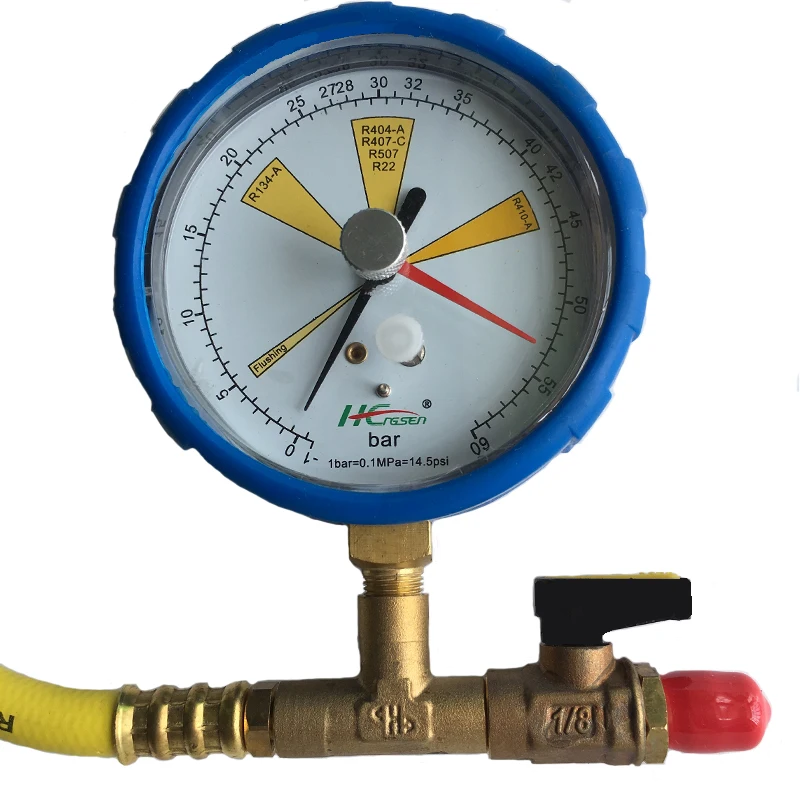 Manometer voor Airconditioning Koeling - Stikstof Druktest