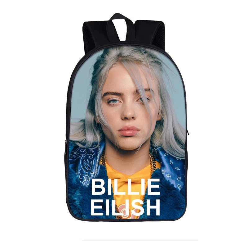 Высокое качество Billie Eilish рюкзак для студентов школьные сумки для мальчиков и девочек рюкзак с крутым рисунком для подростков детские школьные сумки подарки