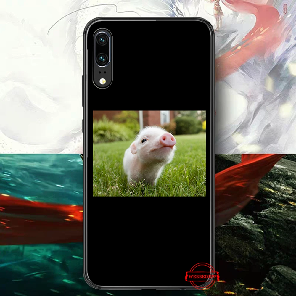 3 Забавный силиконовый чехол со Свинкой из мультфильма для huawei P8 Lite P9 Mimi P10 P20 Pro P Smart P30 - Цвет: 3