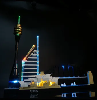 

Kyglaring led light kit for For 21032 Architecture Sydney Building Blocks (NOT Include Model)