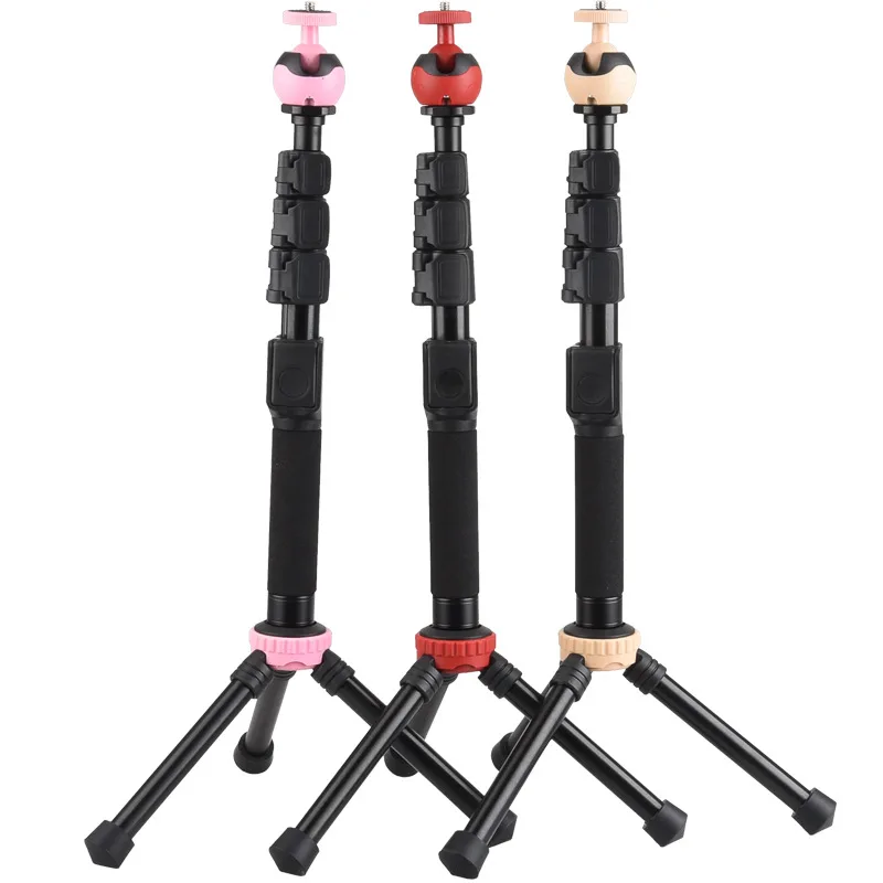 

QINGZHUANGSHIDAI Q148T Mini Mirrorless Camera DV Photography Small Tripod One-piece Bluetooth Remote Control Selfie Stick