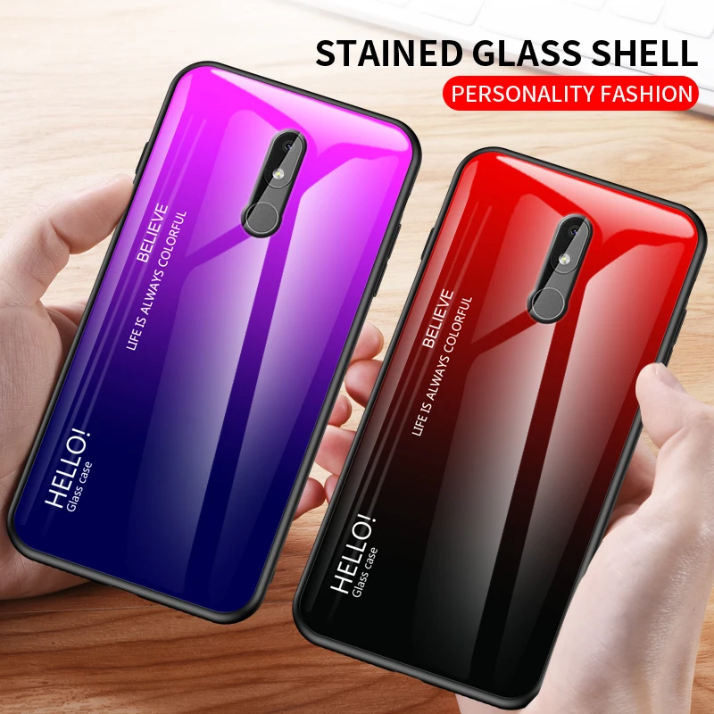Модный витражный чехол для телефона Nokia 3 2/4 2/8 1/7 1 задняя крышка 7Plus/6 Plus/3 Plus/1Plus анти осенний чехол|Бамперы| |