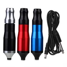 Ручка для татуировки профессиональная электрическая мощная моторная подводка шейдер тату-ручка машинка для тату-художников инструмент для перманентного макияжа