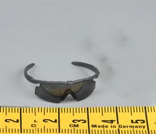 

1/6th Easy Simple ES 26043 B 26th Marine Expenditionary Unit VBSS Fashion Black Sunglasses PVC Material For Doll Accessories