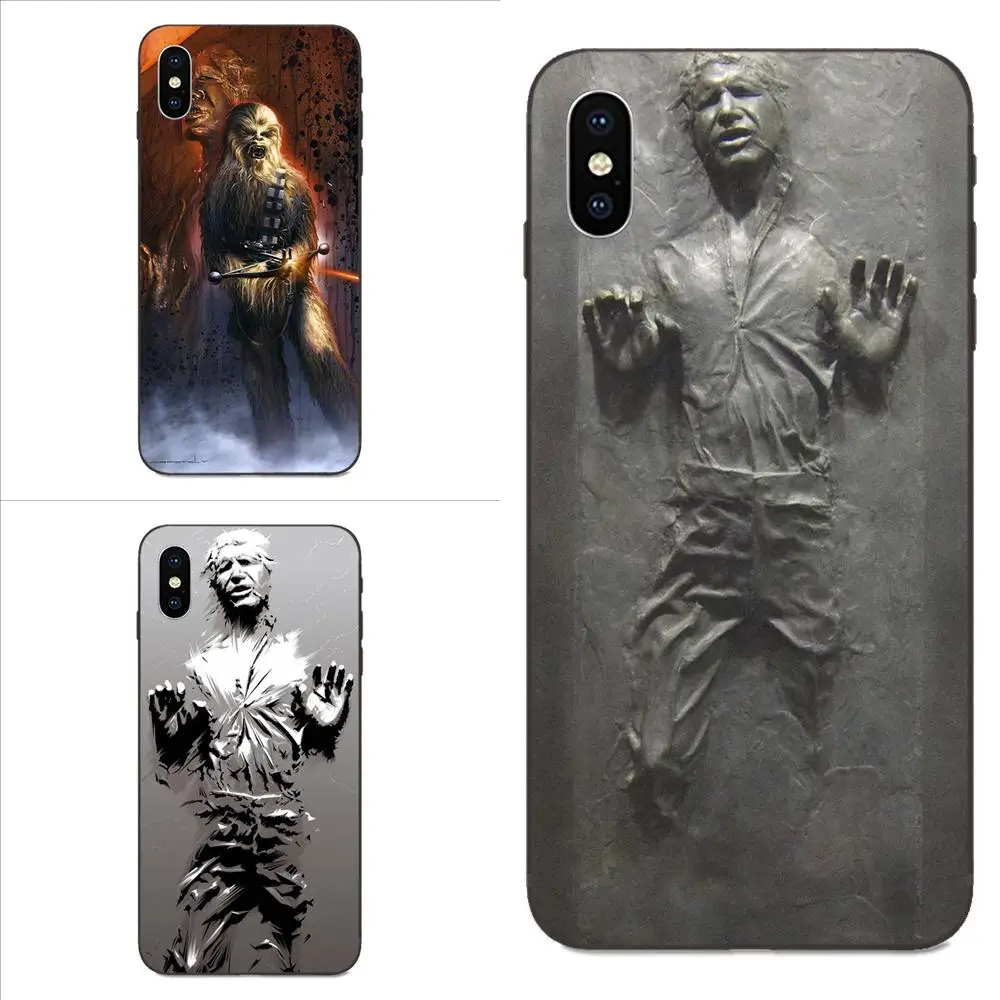 Для Galaxy A3 A5 A6 A6s A7 A8 A9 A10 A20E A30 A40 A50 A60 A70 A80 A90 Plus 2018 ТПУ модный Han Solo Carbonite | Мобильные