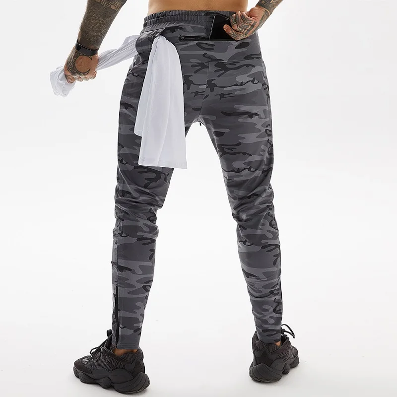 Camo Sport Pants Men Fitness Men Joggers Running Workout Training Pants Sportwear Trousers Male Gym Cargo Pants Men Sweatpants