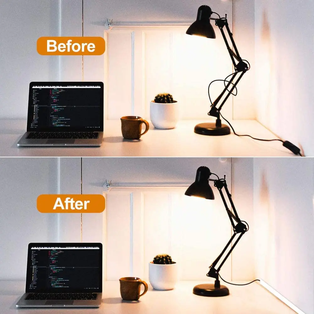 Wall Cable Cover White Cable Channel Cord Concealer to Hide a Single Ethernet and Speaker Wire at Home or in The Office