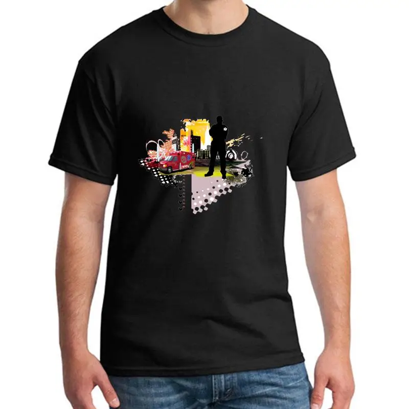 

Funny The Paramedic t shirt plus sizes s-5xl cool Original Unisex men tee t shirts Round Collar HipHop Top