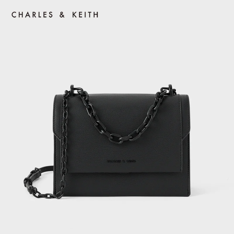 CHARLES＆KEITH Новинка на Осень 2020 CK2 80701061 1Женская Cумка плечо с Откидной крышкой