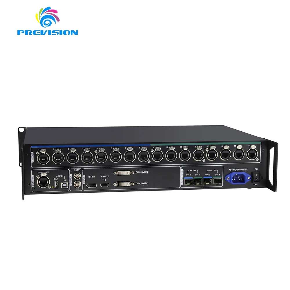 Novastar MCTRL4K-это 4K × 2K независимый контроллер, поддержка MCTRL4K поддержка s HDR поддержка s 3 Видео бит глубины 8 бит 10 бит 12 бит