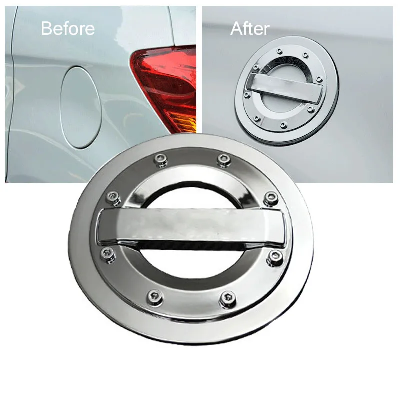 

High-quality ABS Chrome Car Fuel Tank Cap Decoration Protection for Mitsubishi ASX 2013 2018 Car-styling