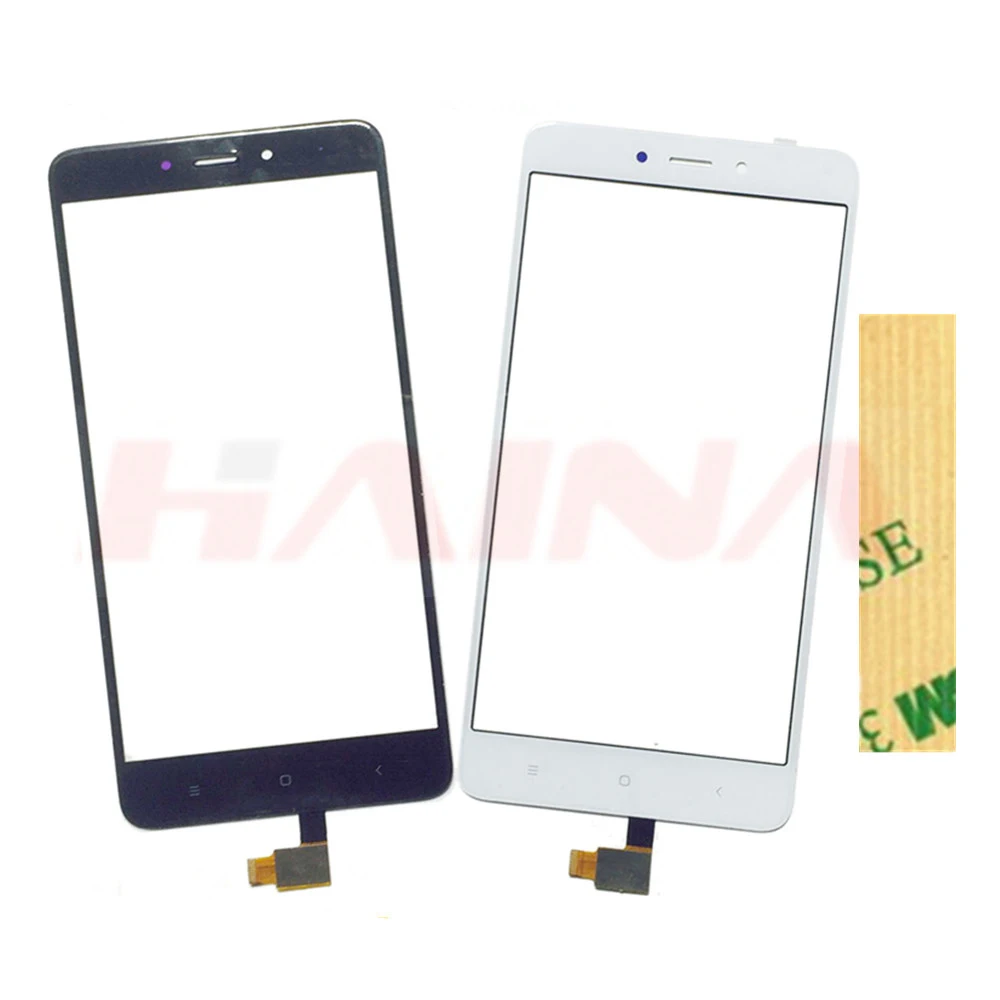3 м клейкие ленты Телефон 5,5 ''панель для Xiaomi Hongmi note 4/Redmi note 4 сенсорный экран дигитайзера сенсор спереди Стекло
