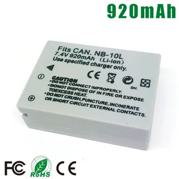 

NB-10L NB10L NB 10L Replacement Batteries Pack Battery for Canon SX40HS SX50HS SX60HS G1 X G1X G15 G16 G3X SX40 SX50 SX60 HS IS