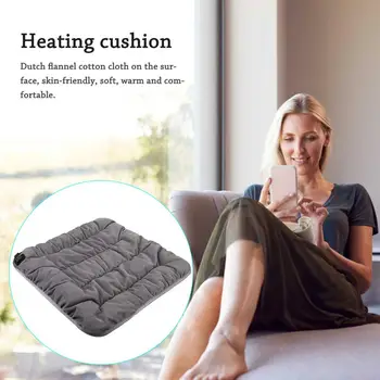 

Graphene Multifunctional Heating Cushion Washable Three-speed temperature adjustment Fast Warm Anti Scald for office Car