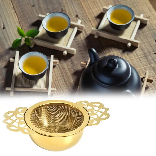 Kiváló Gyakorlati Fordulógátló Császárné Tea Szűrők Hőálló Infuser Széles Körű Alkalmazás A Nappalihoz - Image 2