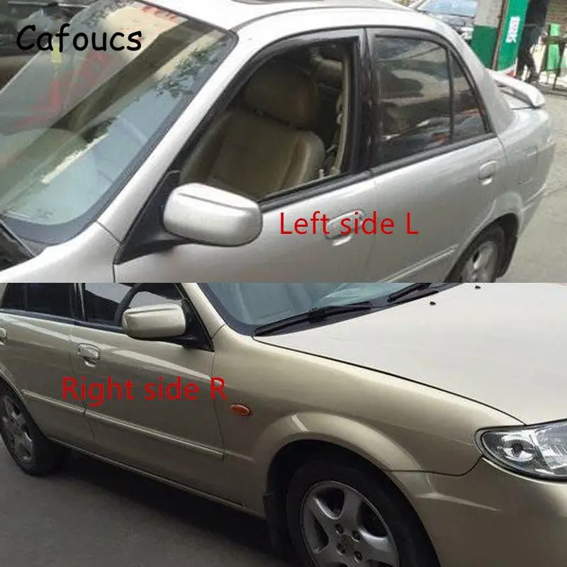 Cafoucs для семейного зеркала заднего вида Mazda 323|Зеркала и крышки| |