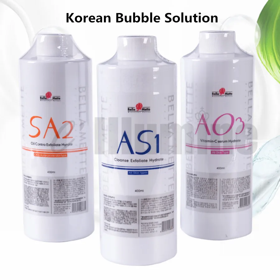 Набор Пузырькового раствора оборудование для управления водой кислородная эссенция чистая Черная вода AS1+ SA2+ AO3 400 мл/бутылка
